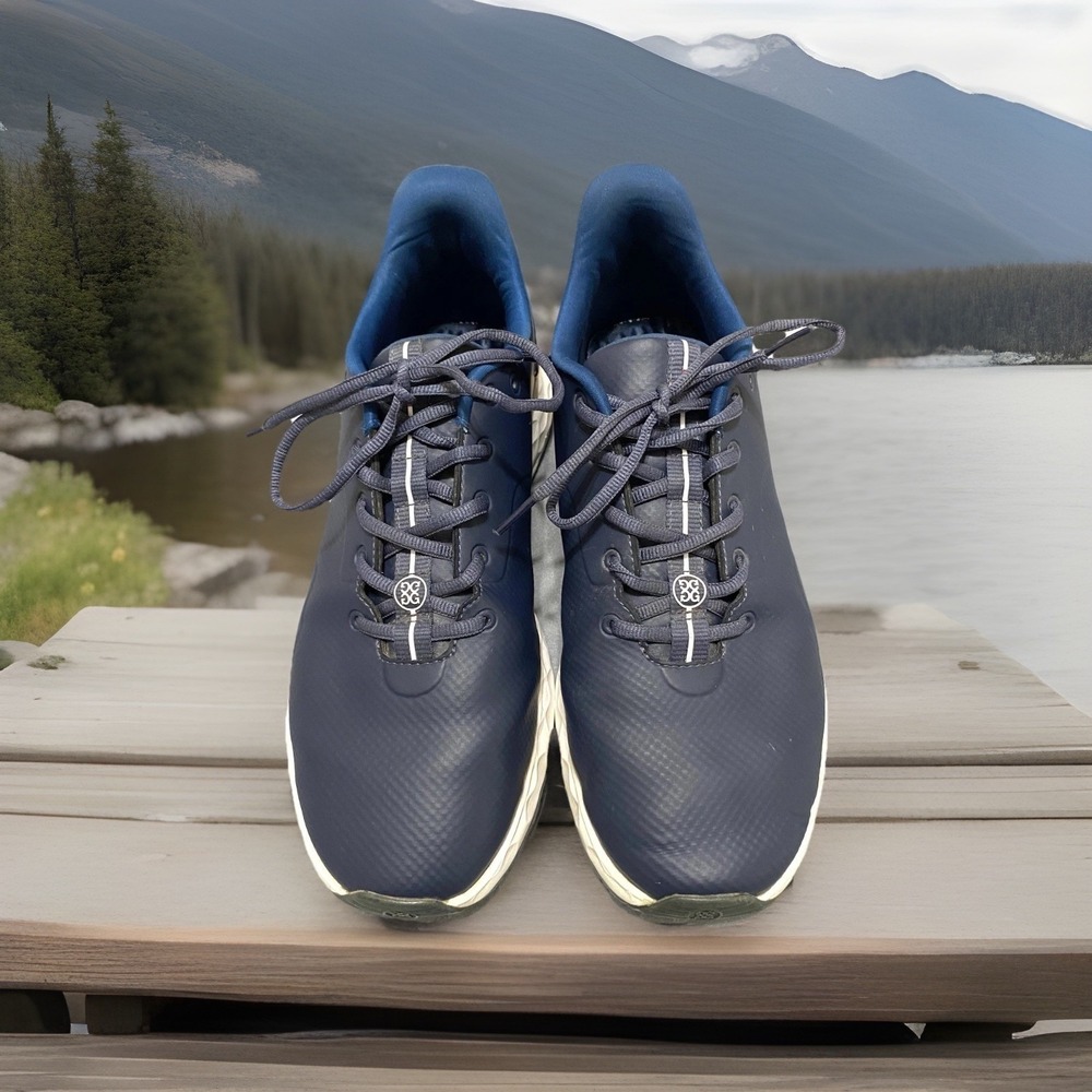 G/FORE MG4+ Golf Shoes Men 11 Twilight Navy Blue Spikeless G4MF20EF26 Waterproof
